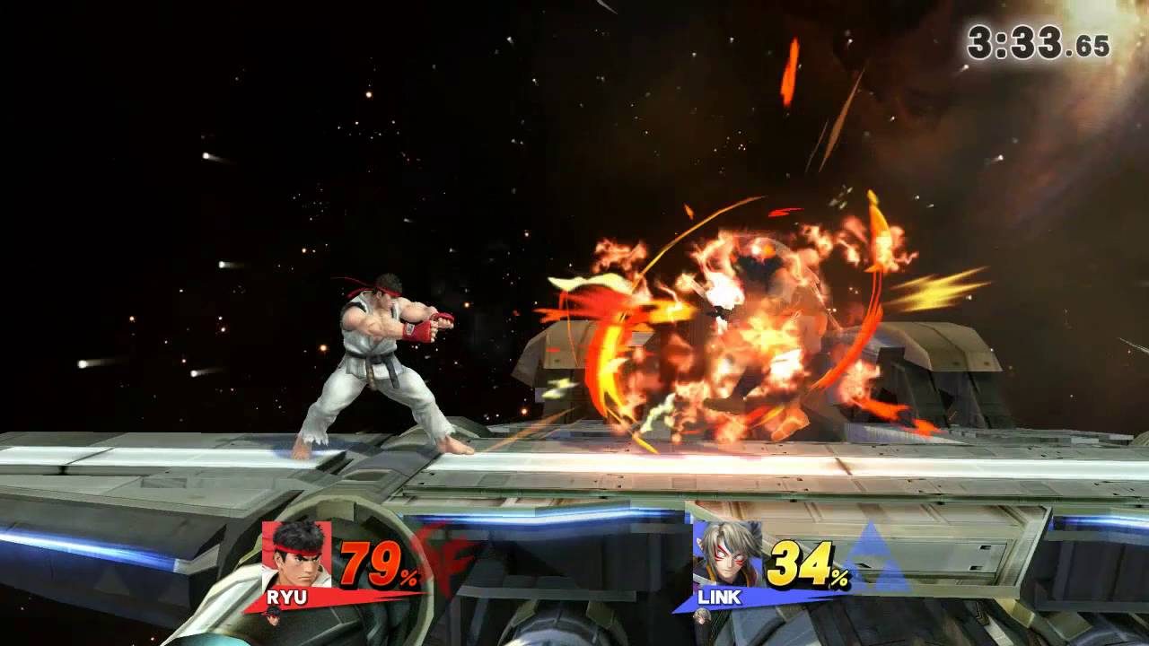 SSBWiiU - For Glory - Ryu vs Link