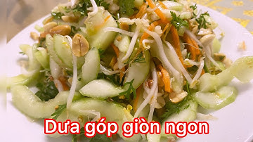 Dưa Góp/ Hướng dẫn cách làm dưa góp giòn ngon chống ngán cho ngày Tết