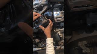 🏍️ Super Meteor Lamination &amp; Accessories Fitting #youtubeshorts #meteor650 #automobile #royalenfield