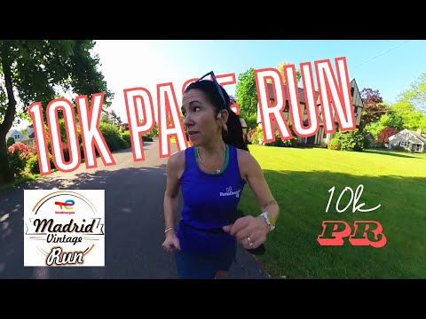 Race Pace Run | Realistic Running Vlog for runners over 50