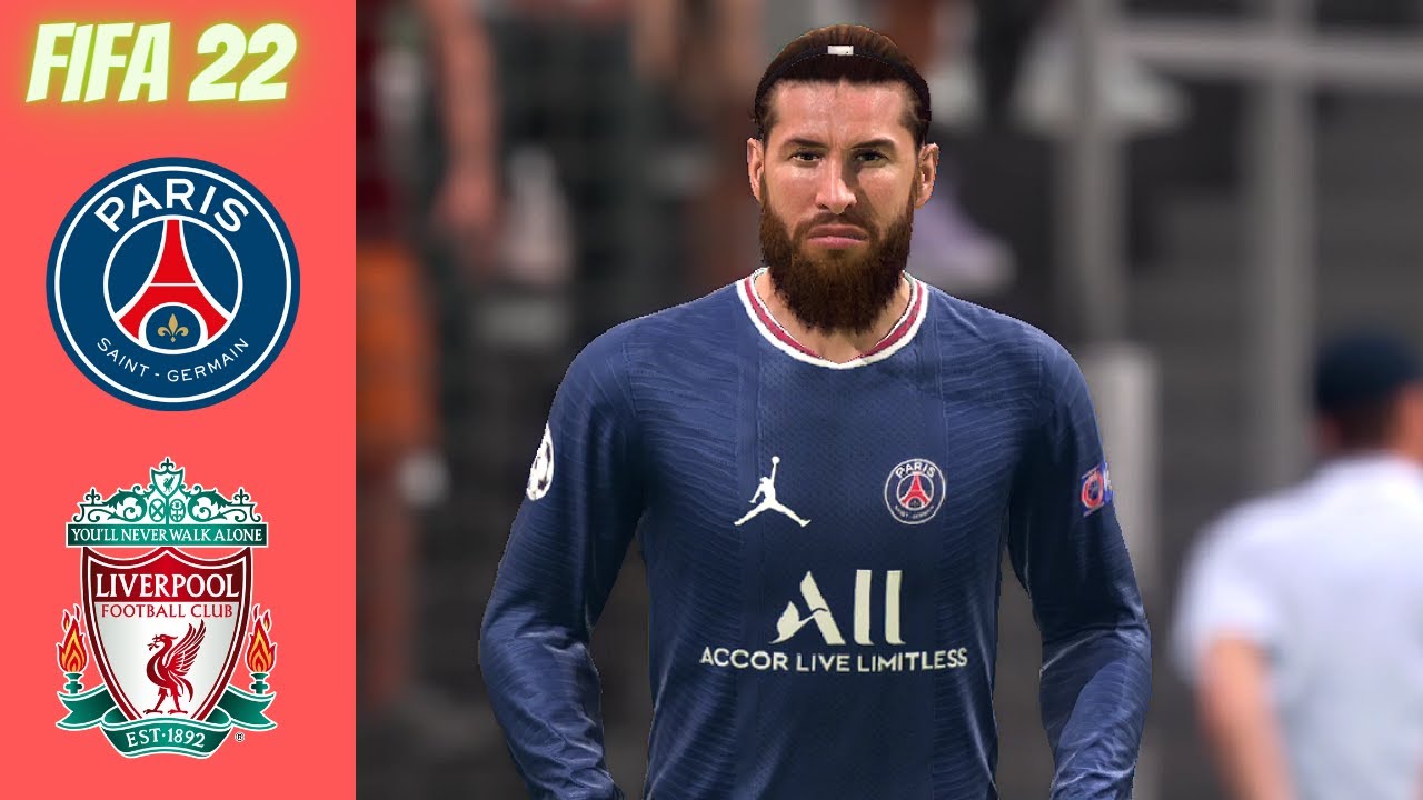 PSG vs Liverpool - Sergio Ramos 