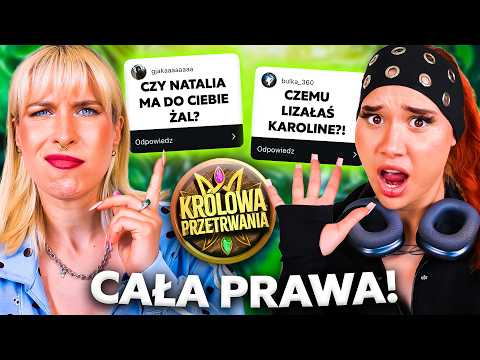 ODPOWIADAMY NA WASZE WŚCIBSKIE PYTANIA O KRÓLOWĄ PRZETRWANIA! Natalisa i Agnieszka Grzelak Vlog