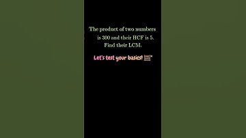 This Simple Trick SHOCKS Everyone 😲 | HCF–LCM Connection Explained!  #mentalability #psc #ssc #viral