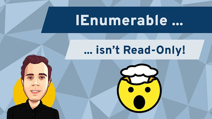 IEnumerable Doesn't Make Your List Read-Only!