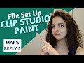 How I set up a file for a 4K animation on Clip Studio Paint EX? Mar's Reply 5