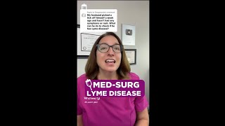 Lyme Disease - "What do I do if I got bitten by a tick?": Medical Surgical SHORT | @LevelUpRN