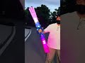 My double-edged fire vortex lightsaber is so cool! #SoCoolLightsaber #Men'sToy