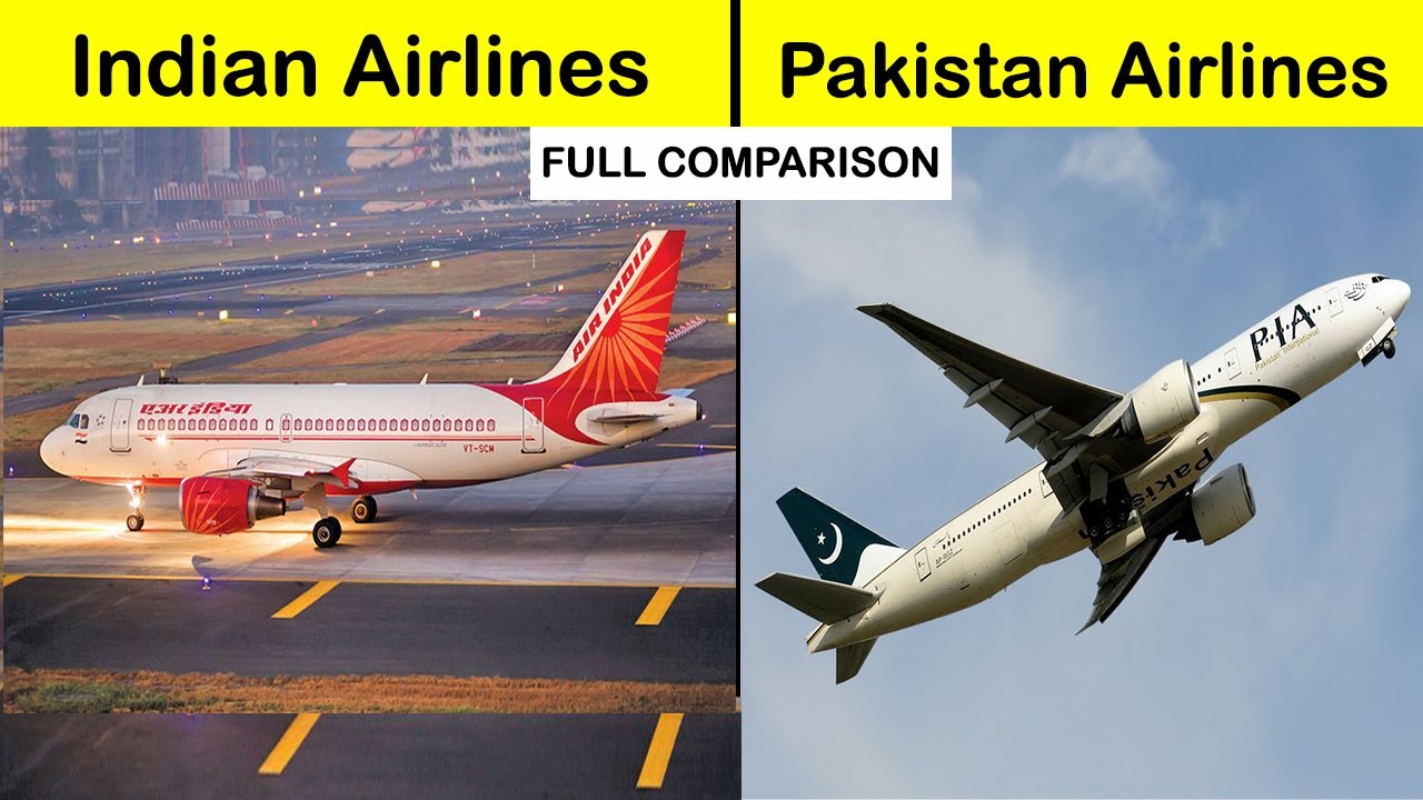 Indian Airlines vs Pakistan Airlines Full Comparison unbiased in Hindi