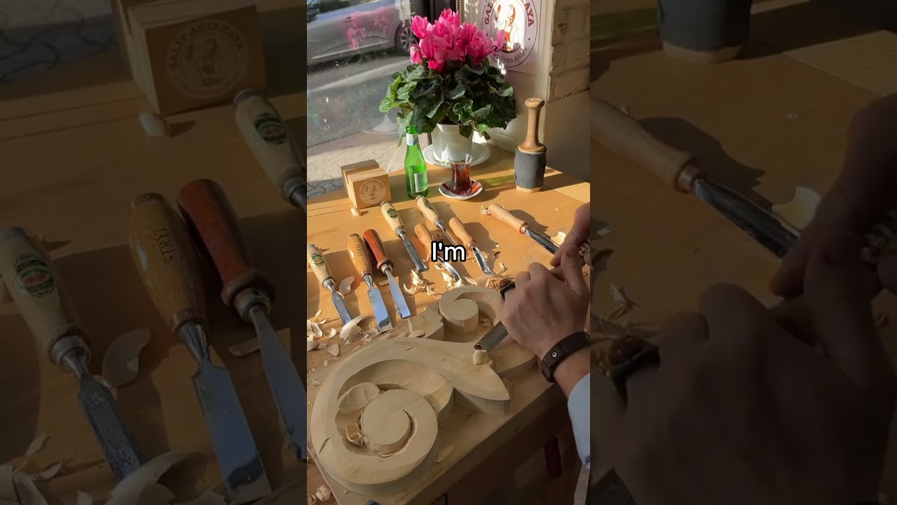 I stuck an empty poster tube to the wall 