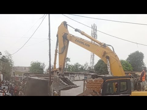COMMUNE YA LEMBA Q LIVULU DÉMOLITION YA CONSTRUCTION ANARCHIQUE EZO SALEMA