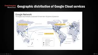 Google Cloud Developer | 10  1 1 Designing performant apps   Geographic Distribution of GCP Services