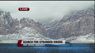 Hikers rescued in Red Rock