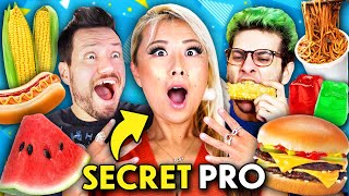 Secret Pro Eater  Speeding Eating With RainaIsCrazy!