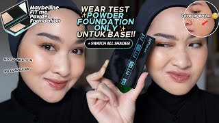 MAYBELLINE FIT ME MATTE PORELESS  FOUNDATION REVIEW || WITH @Dona Poltavtsev