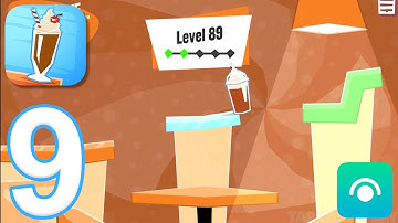 Slide the Shakes - Gameplay Walkthrough Part 9 - Levels 81-90 (iOS)