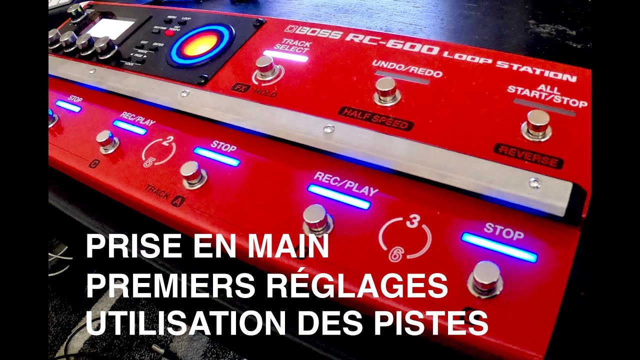 BOSS RC600 - Mixer - routing - mode multi/single/measure - FLY GUITARS