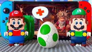 Yoshi's Last Hope! Lego Mario & Luigi Search for Healer Garrlok! #legomario