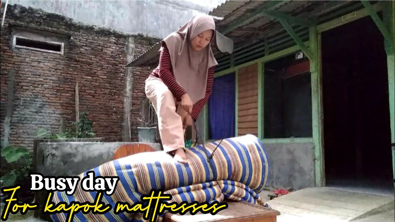 JEMUR KASUR KAPUK BIG  siZe | loundry day | my aktifity in my house