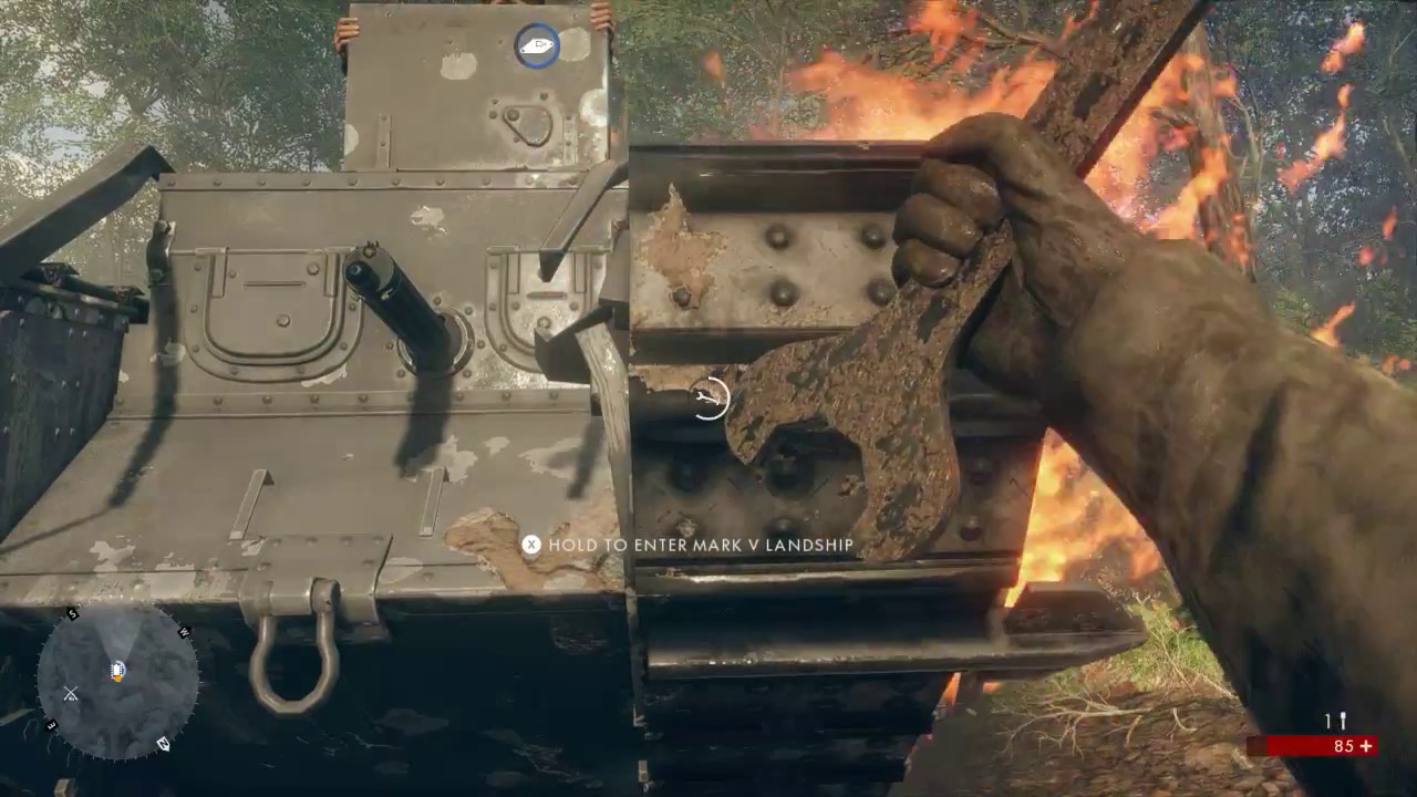 Battlefield 1 Guide black Bess through bourlon wood