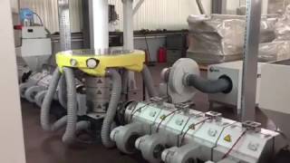 ABA 1400 - Horizontal Haul-Off Blown Film Extrusion