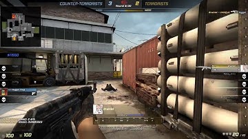 CS:GO 1v3 Cache 4K