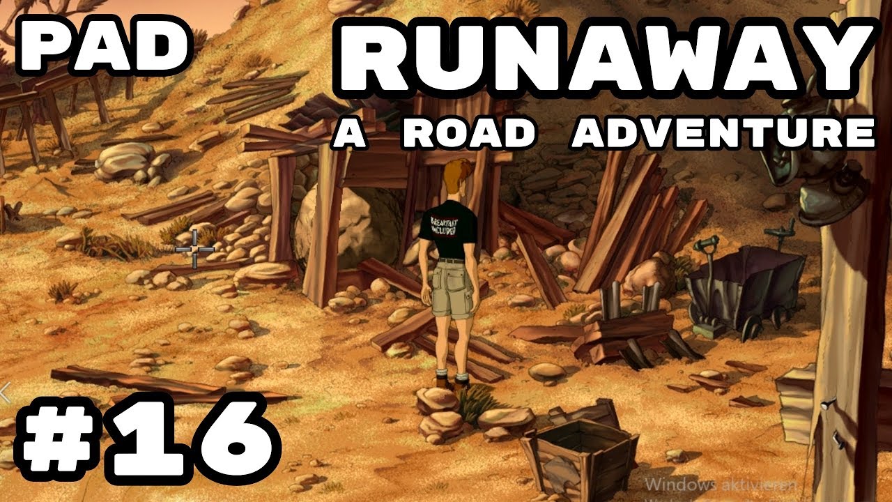 Runaway A Road Adventure #16 - Kunst & Benzin / Gameplay [German] - YouTube