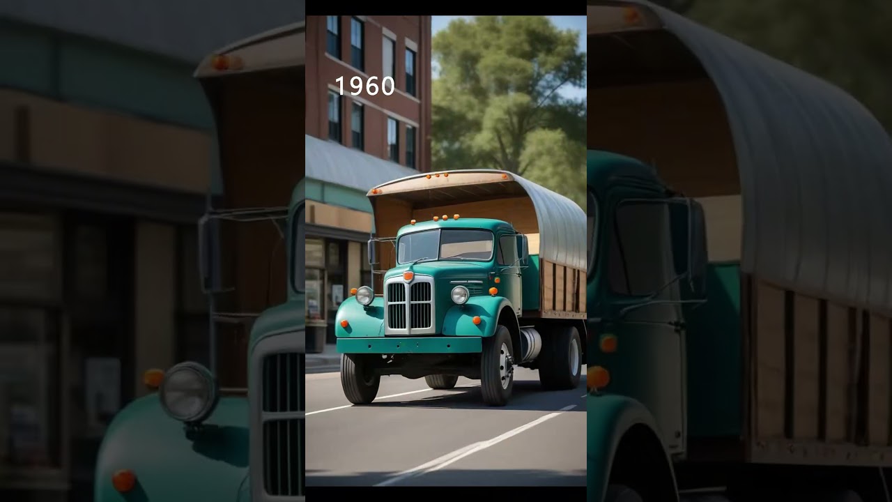 Evolution of Truck from 1800 to 2100  