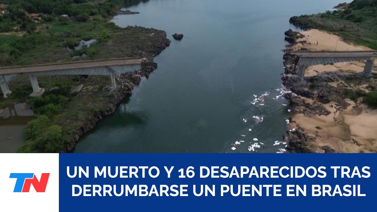TRAGEDIA EN BRASIL I Hubo al menos un muerto y 16 desaparecidos por el ...
