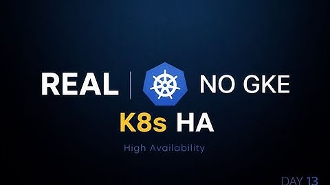 Real HA Kubernetes on GCP 🔥 | No GKE | HAProxy + Ingress + SSL | LLM Project | Day 13