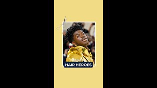 ✂️ Lil Nas X Hairstyle | Hair How To | #Shorts