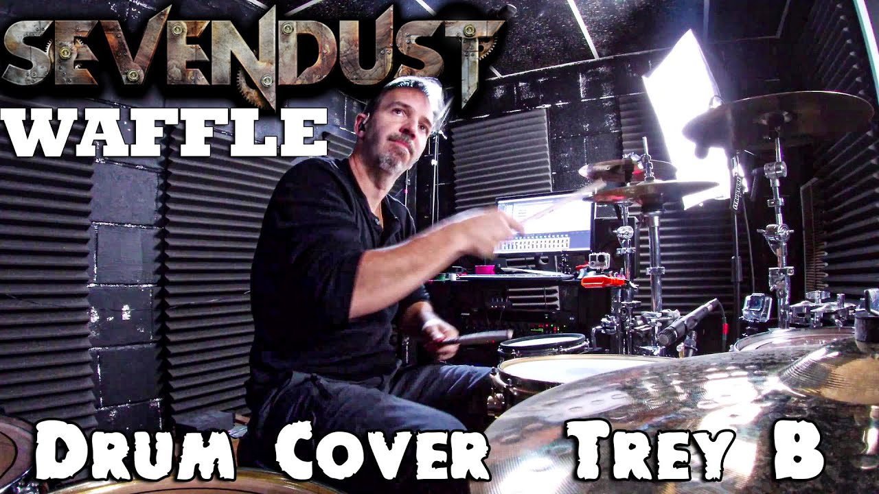 Sevendust Waffle Drum Cover Trey B YouTube