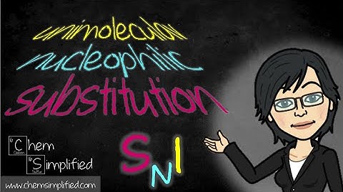 SN1 reactions introduction | unimolecular nucleophilic substitution - Dr K