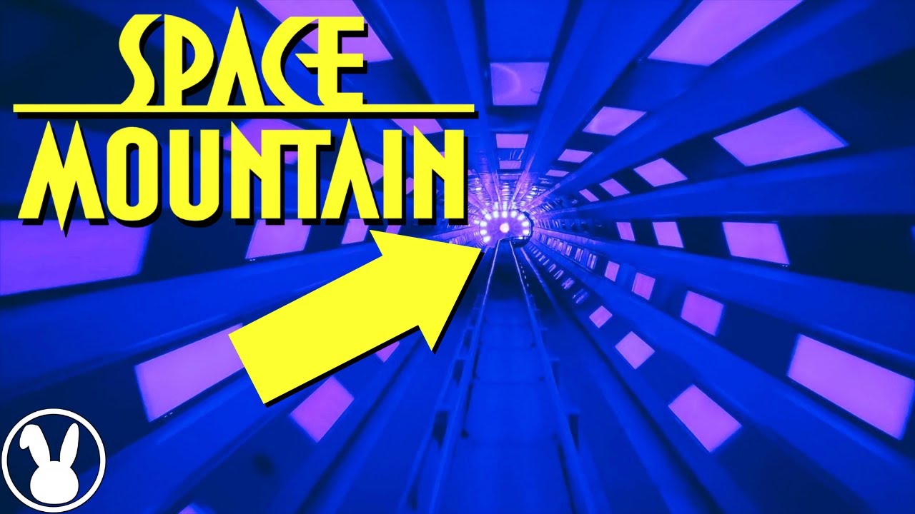 Space Mountain Disney's Magic Kingdom - Front Row POV