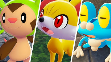 Pokémon Legends ZA - How to Get Fennekin, Froakie & Chespin