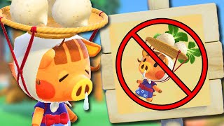 Daisy Mae is BANNED FOREVER from my Island