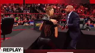 Stephanie Mcmahon Ragdolling, Manhandling & Dominating Ronda Rousey