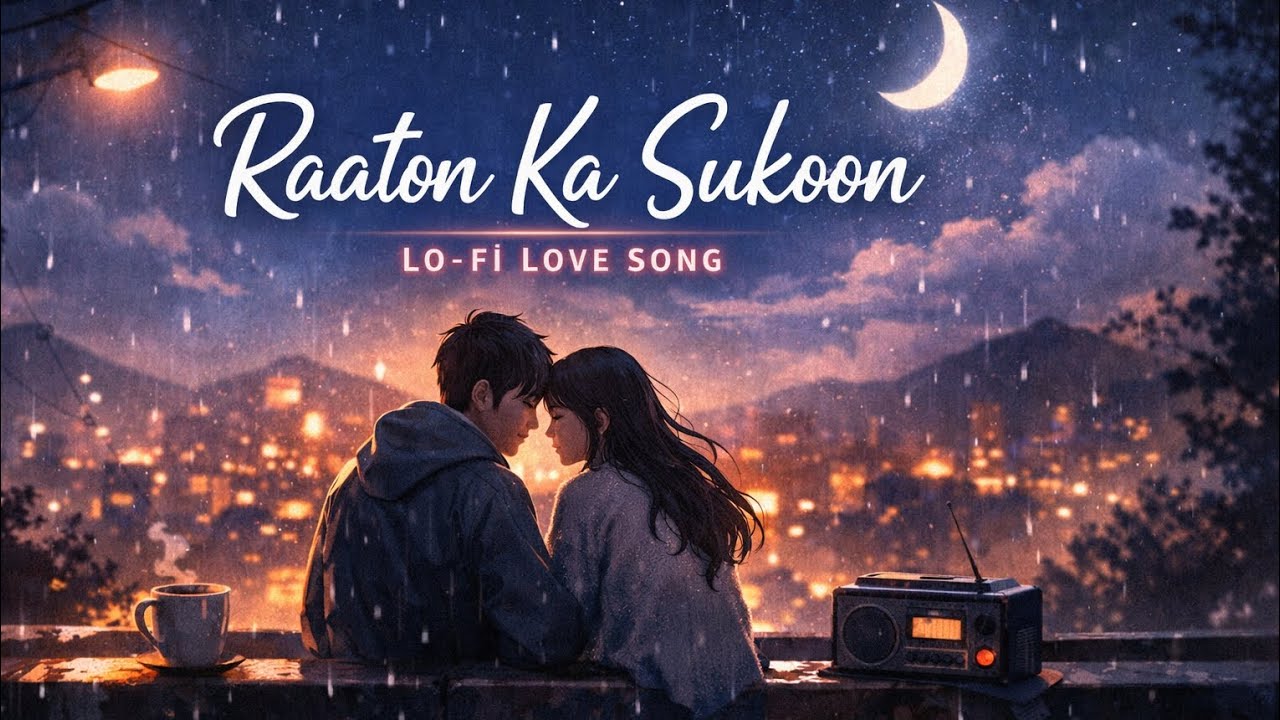 💙 Raaton ka sukun 💙 lofi love song 💙#hearttouching #song 
