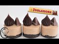 Toblerone Mini Cheesecakes - NO Bake -  Make Ahead - Easy Delicious Chocolate Truffle Kisses