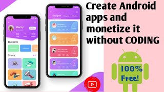 How to create android app without coding.  Easy and simple| Andromo Tutorial (Mr_MaxTV) screenshot 2