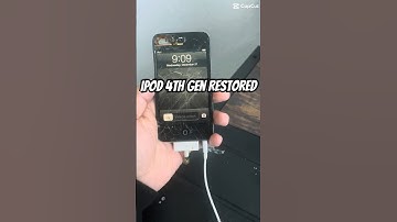 iPod 4th generation from 2014 RESTORED! NOSTALGIA 🔓 #technology #tech
