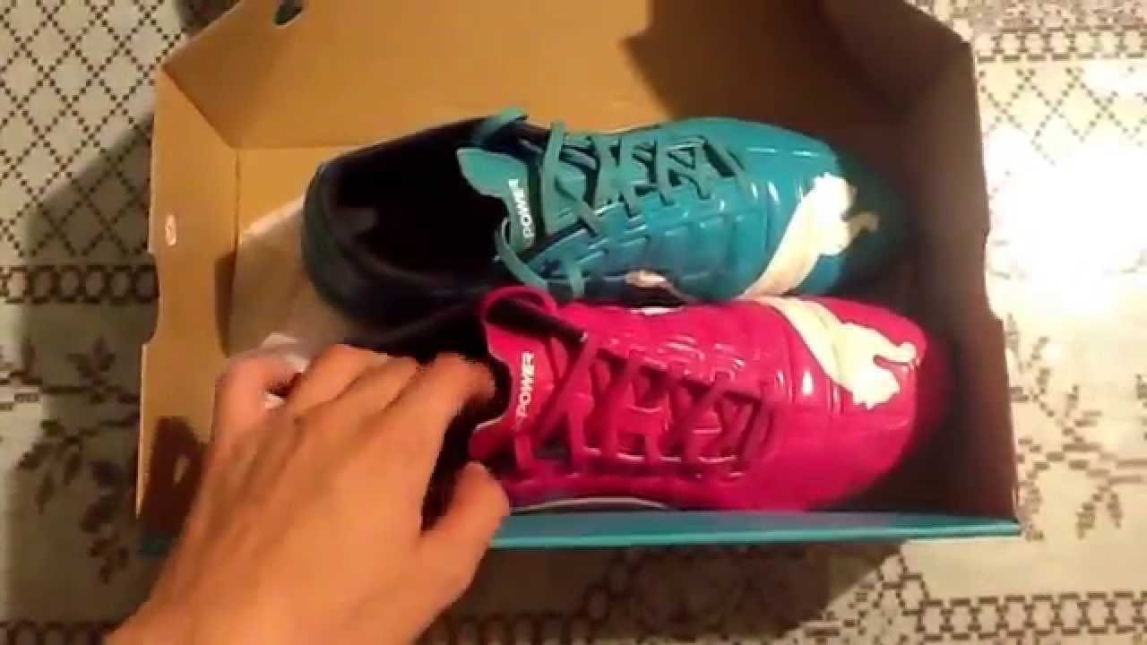 puma evospeed rosa y azul