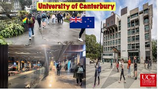 University of Canterbury || Campus tour  || New Zealand ||Arjun Bhatt||