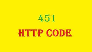 451 Unavailable For Legal Reasons