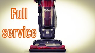 Hoover WindTunnel 3 High Performance Pet Upright Vacuum – Bin Cleaning, Filter Change & belt 