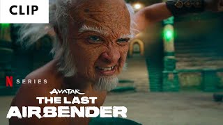 Avatar: The Last Airbender (Netflix) | Bumi Vs Aang Fight Scene