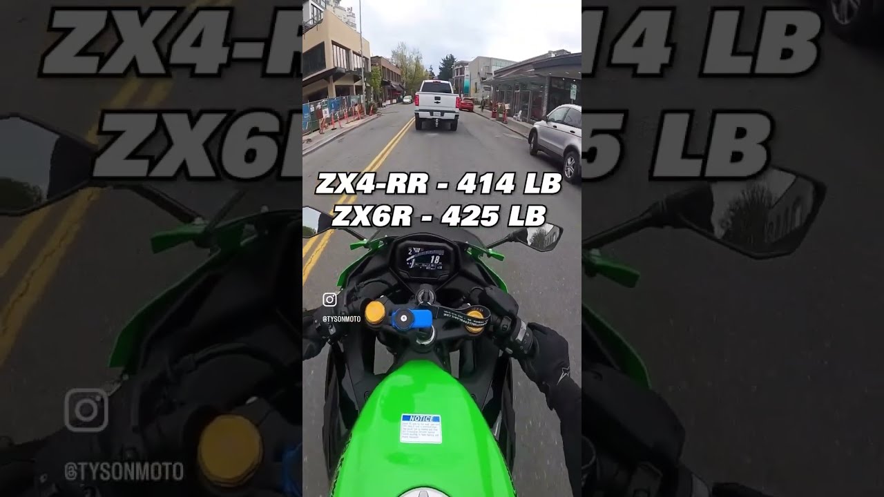 Zx4rr Or Zx6r Which Is Better Kawasaki
