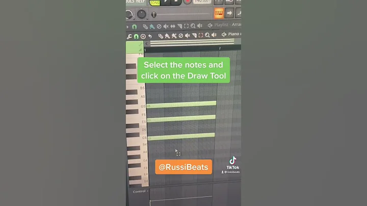 FL Studio 20 Hot Key : How to Clone Notes in the Piano Roll