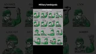 military handsignals