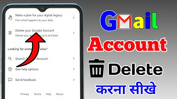 📩 How to Delete Gmail Account | Delete Google Account Permanently 🗑️