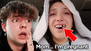 FUNNIEST WISDOM TEETH REMOVAL REACTIONS... *she exposed herself* | JT Casey